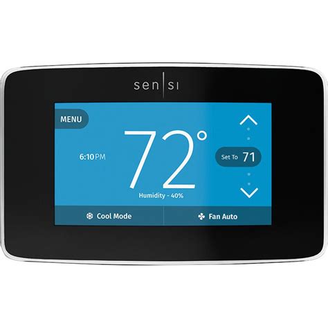 emerson sensi wi-fi thermostat manual|emerson sensi touch wifi thermostat.